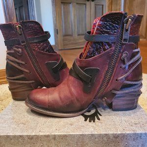 Freebird Boots, Crue, wine multi